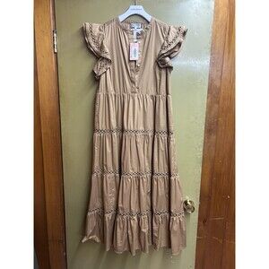 Women’s Crosby Latte Dress Short Sleeve Sz Small New with Tags